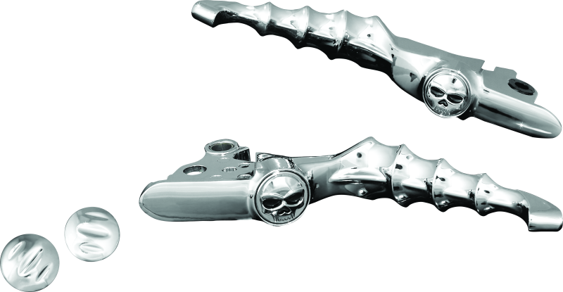 Kuryakyn Zombie Levers for Harley-Davidson Touring Models (Part #1058) – Chrome or Black Powdercoat