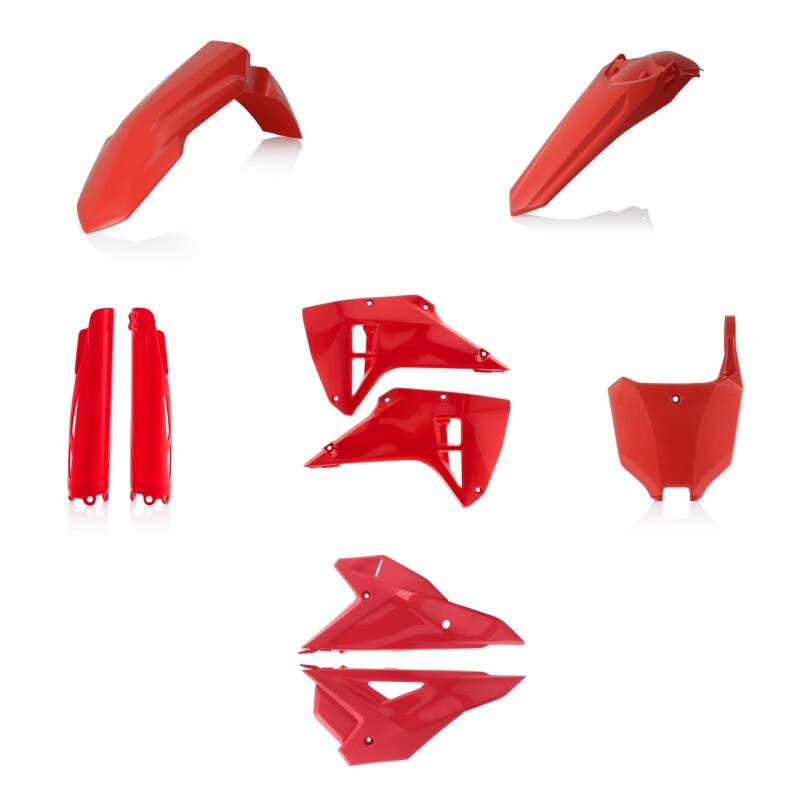 Acerbis 2025 Honda CRF250R/CRF450R Full Plastic Kit in Red