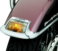 Kuryakyn Front Smoke Fender Tip Lens With LED for Harley Davidson 2008-2009 Models