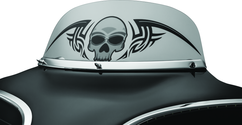 Kuryakyn Smooth Windshield Trim for Harley Davidson Touring Models (2008-2011)