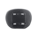 Mustang Harley Low Medallion Sissy Bar Pad (12 inch x 9 inch) - Black for Harley Davidson Touring Models