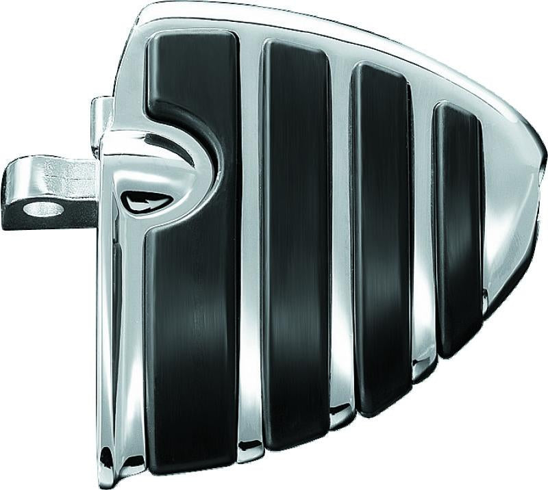 Kuryakyn ISO Wing Mini Boards with Male Mount Adapter in Chrome – Durable Powersports Footrests for Long Rides