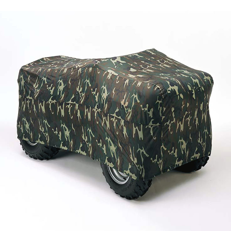 Dowco Guardian ATV Cover XL - Heavy-Duty 200D Polyester Protects Up to 81 Inches Long in Green Camo