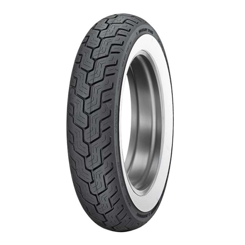 Dunlop D402 Rear Tire for Harley-Davidson Touring Bikes - 16-inch, Whitewall, 74H Speed Rating