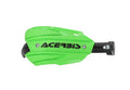 Acerbis Endurance-X Handguard - Green/Black for Off-Road Racing and Enduro