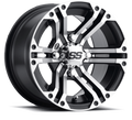 ITP SS 212 14x6 Aluminum Wheel for ATV and UTV – Polished Finish with 4x137 Bolt Pattern