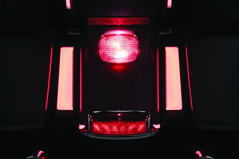 Kuryakyn Tracer LED Inserts for Saddlebag Supports - Black