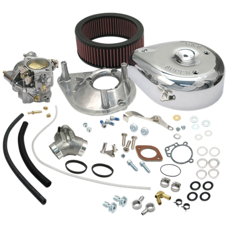 S&S Cycle 91-03 Sportster Super E Carburetor Kit - High-Performance Replacement for Harley-Davidson Motorcycles
