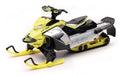 New Ray Toys Can-Am MXZ X-RS Snowmobile Model - 1:20 Scale in Yellow