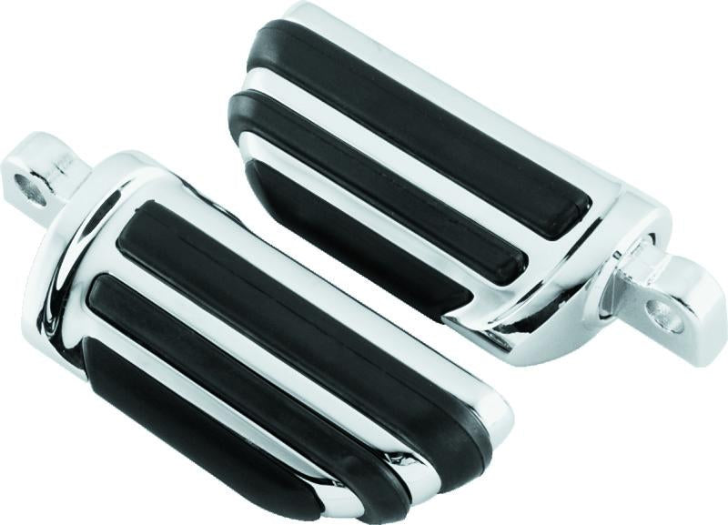 Kuryakyn Pilot Pegs with Male Mount Adapter in Chrome – Durable Custom Footpegs for Powersports Vehicles
