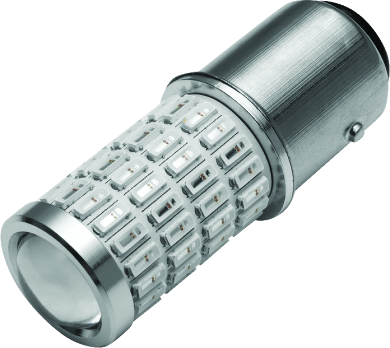 Kuryakyn 1157 LED Bulb Red/Red – Dual Function Brake and Turn Signal Light Replacement