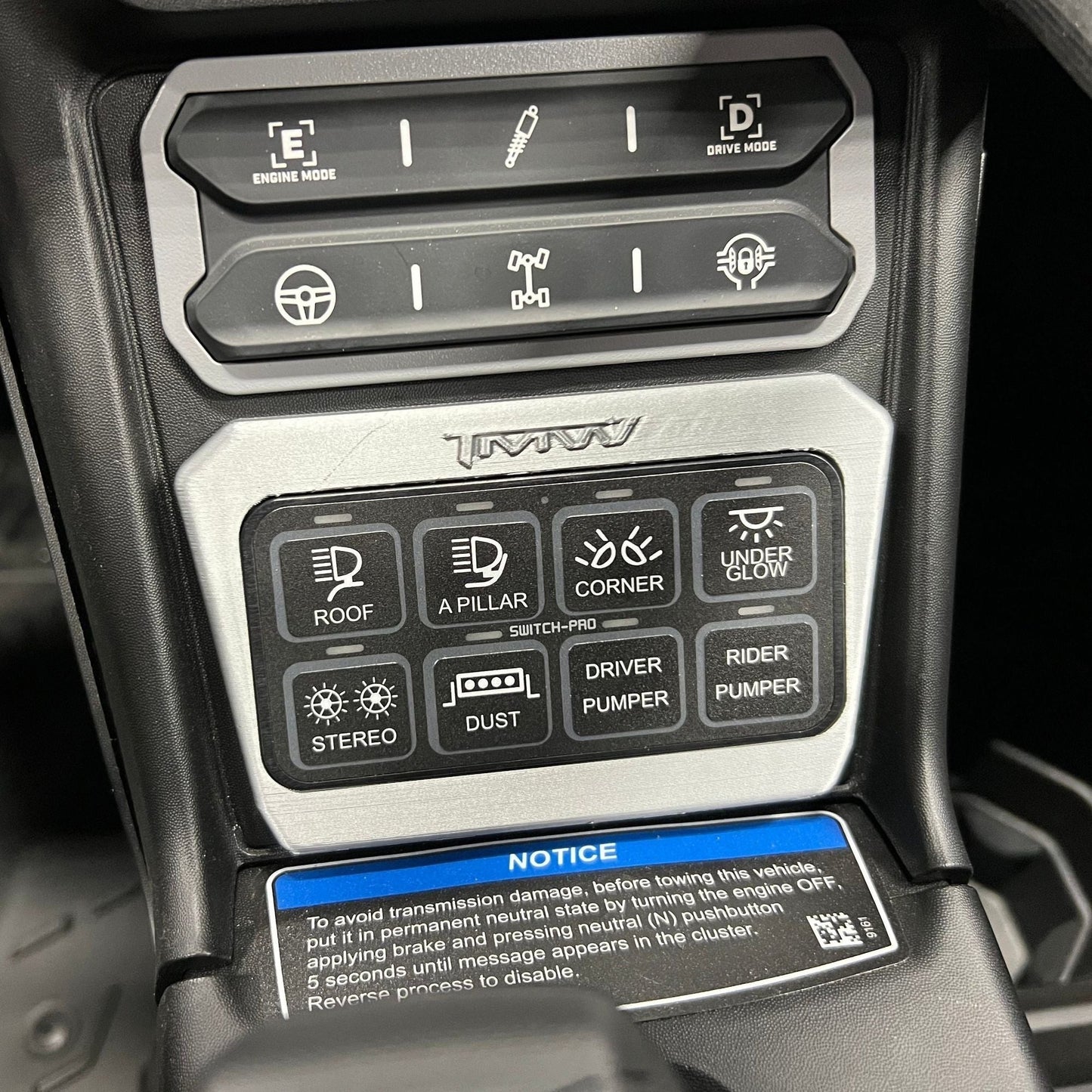 Can Am Maverick R SP-9100 Switch Pros Mount