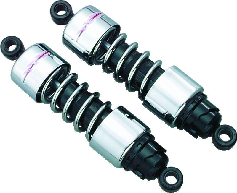 Progressive Cruiser 412 Series Shocks for Honda VT1100C Shadow – 11.0 Inch, Chrome