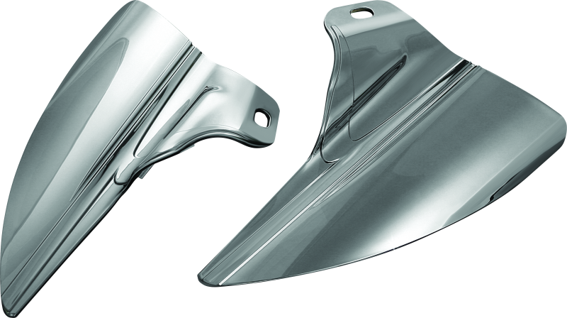 Kuryakyn Saddle Shields Heat Deflectors for Harley Davidson Touring Models (2009-2010) - Smoke