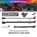 XKGLOW XK-4P-WIRE-KIT-MOTO Motorcycle Extension Wire Kit for XKchrome & 7 Color Series