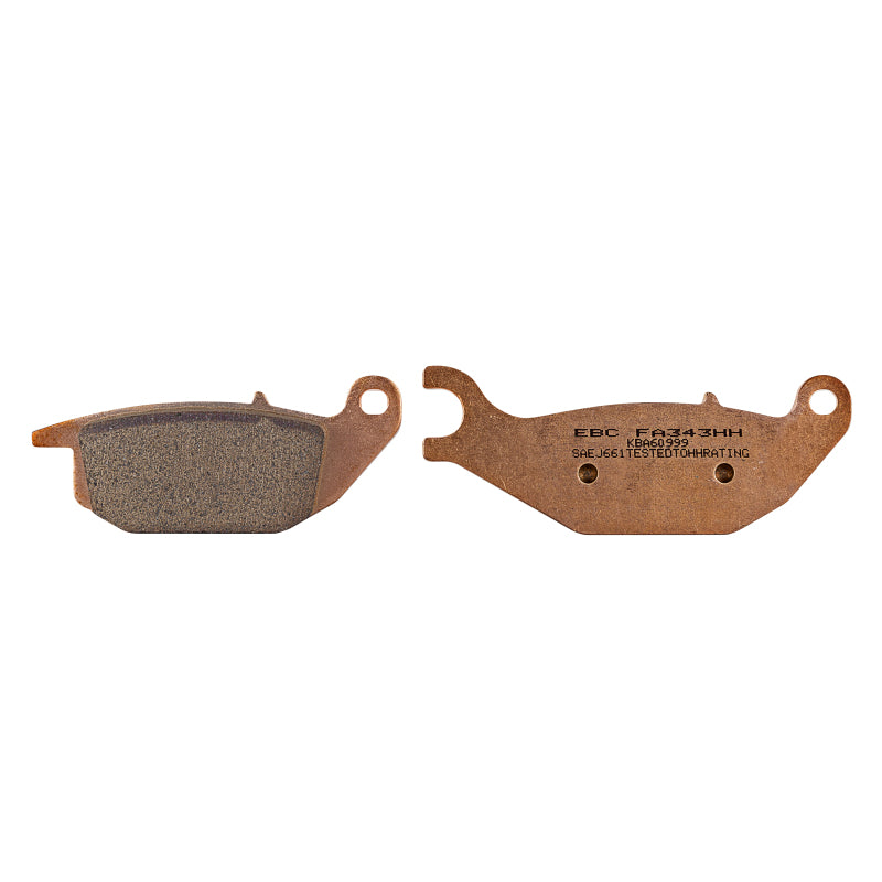 EBC Powersports Double-H Sintered Brake Pads for Honda CBR 125 R (Part FA343HH)
