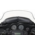Willie & Max 06-13 Harley Davidson Two Pouch Windshield Bag - Black, Part #04725