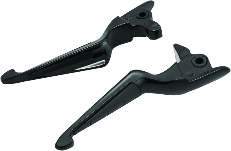 Kuryakyn ISO Levers 17-20 Harley Davidson Touring – Ergonomic Aluminum Hand and Foot Controls with Soft Rubber Inserts