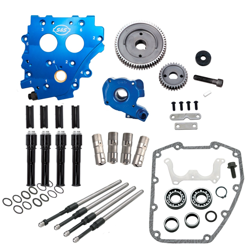 S&S Cycle 310-1266 Twin Cam Cam Chest Kit with Upgraded Components for Harley Davidson FX Models