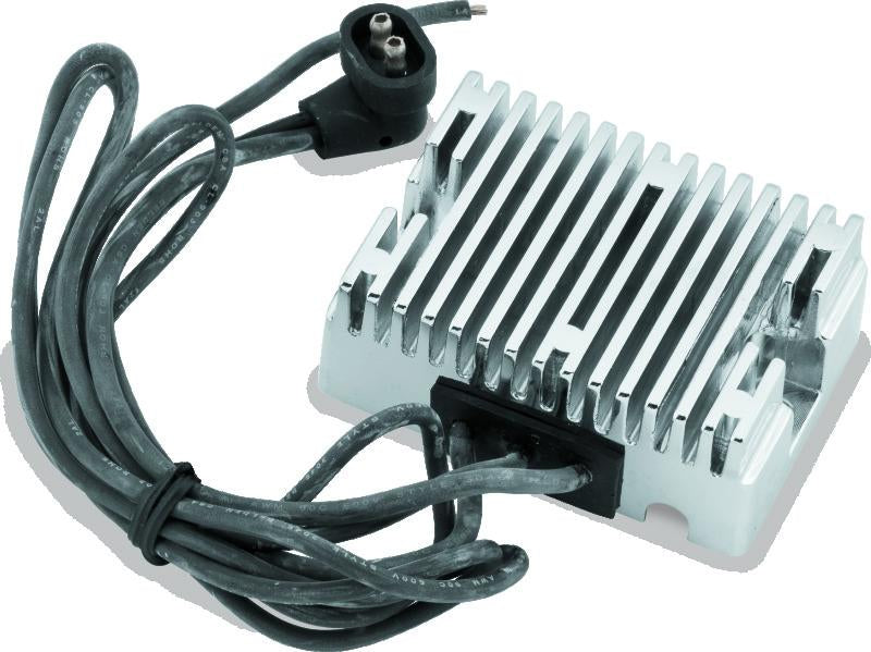 Twin Power 89-99 Big Twin Voltage Regulator for Harley Davidson – Chrome Finish, 32 Amp Replacement Part