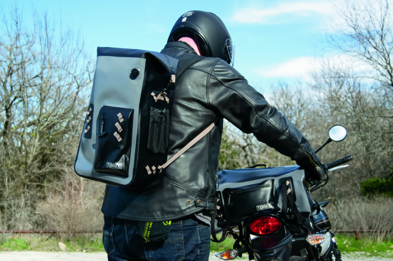 Kuryakyn Torke 25L Dry Backpack – Fully Waterproof Powersports Gear Bag with Removable Support and External Storage