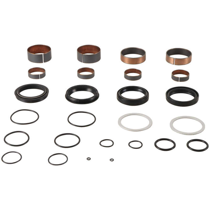 Pivot Works Kawasaki KX250F Fork Rebuild Kit (2006-2012) with Bushings and Seals