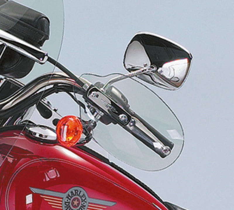 National Cycle N5541 Hand Deflectors for Harley FXST and Touring Models - Light Tint