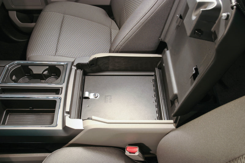 Tuffy Products Console Safe with Combo Lock for Ford F-Series Flow-Thru Console (2015-2024 F-150, 2017-2024 F-250/350 Super Duty)