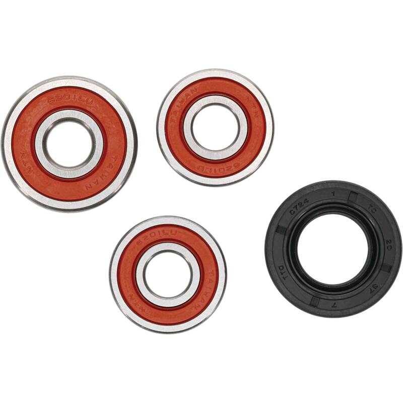 Pivot Works Premium Wheel Bearing Kit for Kawasaki KLX125 and Suzuki DR-Z125 (Part #25-1517-P)