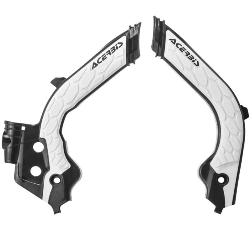 Acerbis 19-23 Husqvarna and GasGas Frame Guard with X Grip - Black/White