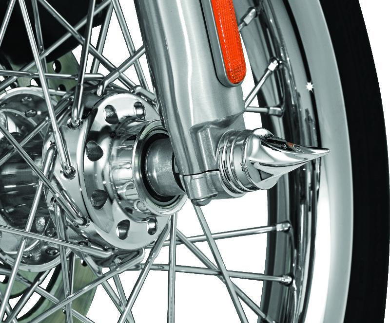 Kuryakyn Twisted Axle Caps for Harley Davidson Touring Models