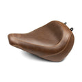 Mustang Motorcycle Wide Tripper Solo Seat for Harley Fat Boy 2018-2021 - Brown