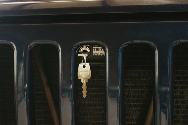 Tuffy Products Hood Lock for 1997-2006 Jeep Wrangler TJ & LJ - Secure Hood Latch Deterrent