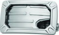 Kuryakyn Nova Curved Horizontal Mount Side License Plate Holder Chrome Part 3192