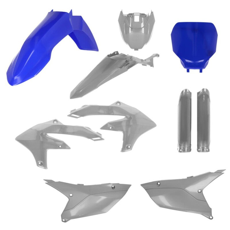 Acerbis Full Plastic Kit for Yamaha YZ Models 2023-2025 - Blue/Gray