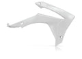 Acerbis 14-17 Honda CRF250R & CRF450R Radiator Shroud in White - Part 2314370002