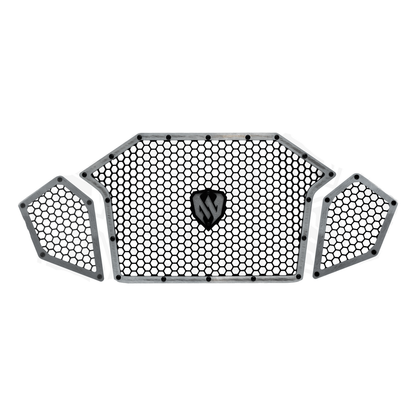 Polaris RZR Pro / Turbo R Complete Front Grille Set | Moto Armor