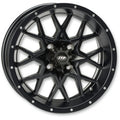 ITP Hurricane 18x6.5 inch Black Alloy Wheel with 4x156 Bolt Pattern and 4+2.5 Offset