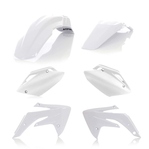 Acerbis 07+ Honda CRF150R Plastic Kit - White for Off-Road Motorcycles