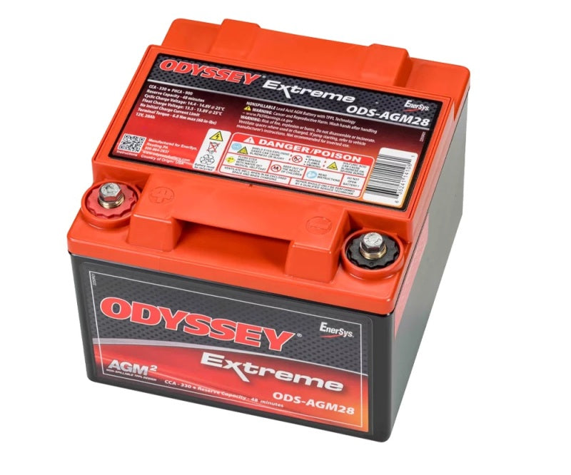 Odyssey Battery Powersport Extreme AGM Battery (Part ODS-AGM28) - High-Performance Marine and Powersports Battery