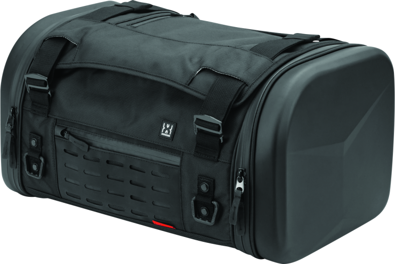 Kuryakyn Xkursion XS Steward Roll Bag Part #5221 – Compact Motorcycle Luggage with Secure Mounting and Ample Storage