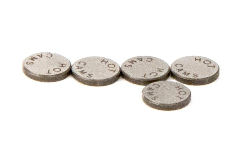 Hot Cams Shim Kit 2.080mm Thickness – 5 Pack for Japanese, KTM, and Vintage Motorcycles