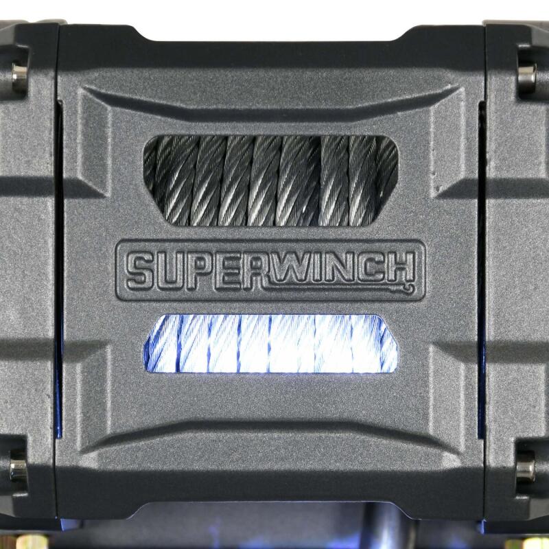 Superwinch SP 45 4,500 lbs. 12V DC Off-Road Winch with Steel Rope and Roller Fairlead
