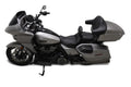 Mustang Motorcycle 89401GM Deluxe Touring Solo Seat with Driver Backrest for Harley-Davidson 2023-2024 Road Glide and Street Glide