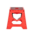 Acerbis Folding Bike Stand - Red and Black for Easy Storage and Transport