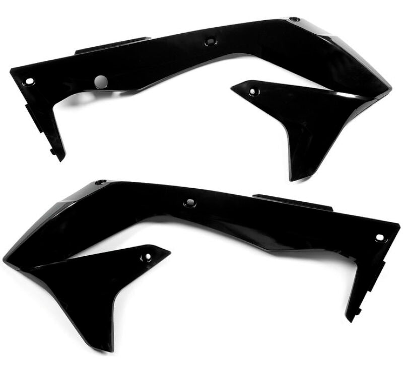 Acerbis Kawasaki KX450F Radiator Shroud - Black (2016-2018)
