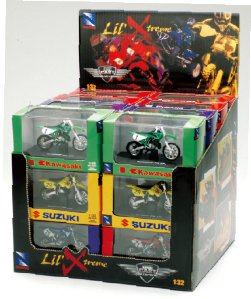 New Ray Toys 1:32 Scale Dirt Bike and ATV Assortment - Powersports Playset