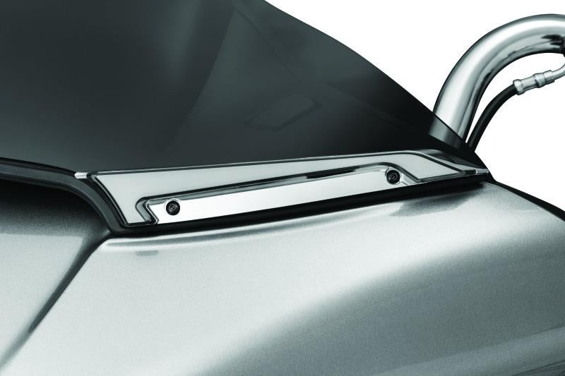 Kuryakyn Tracer Windshield Trim Lights Chrome Part 2945 for 2015 and Up Road Glides