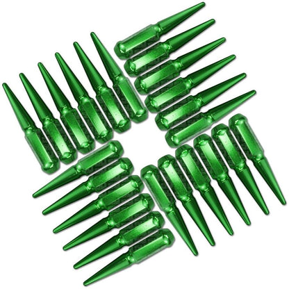 12 x 1.25mm Extended Spike Lug Nuts (60 Degree Taper Seat) | 50 Caliber Racing