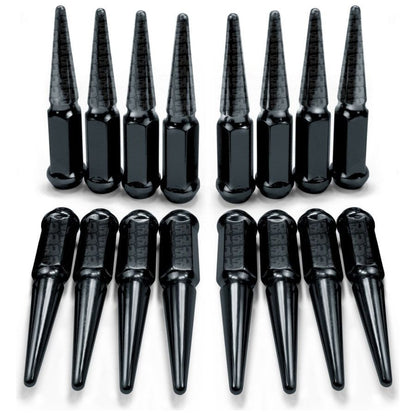 12 x 1.25mm Extended Spike Lug Nuts (60 Degree Taper Seat) | 50 Caliber Racing
